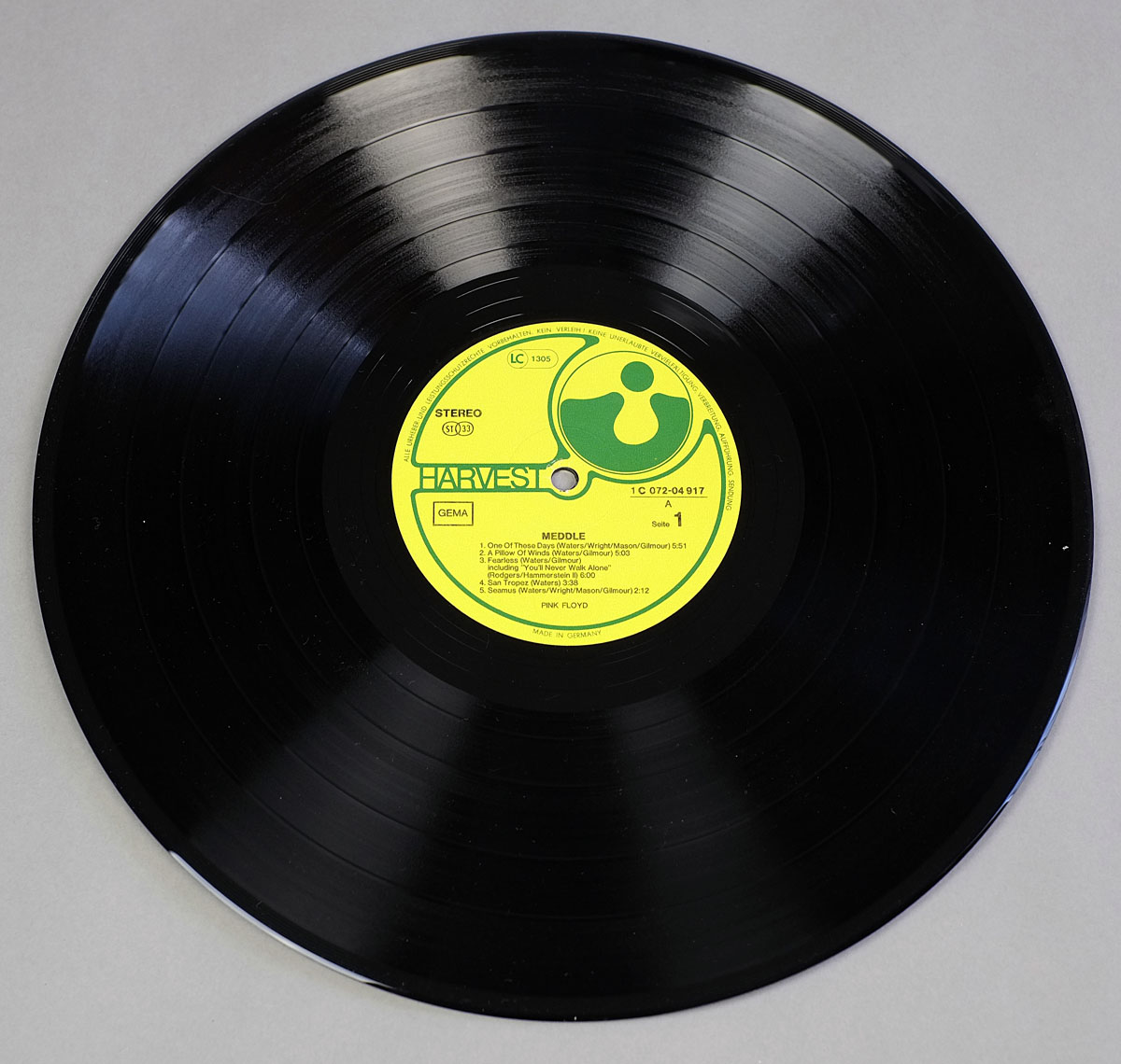 High Resolution Photo #5 PINK FLOYD Meddle Germany 